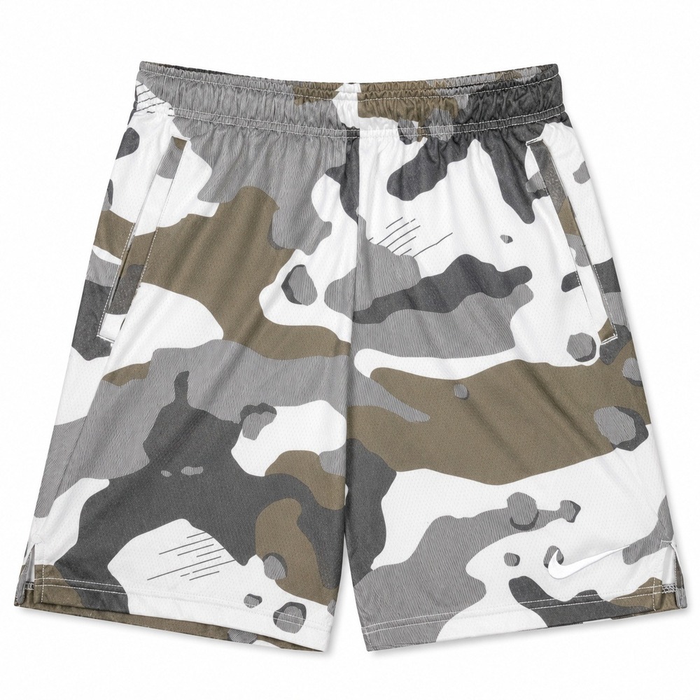 Nike Shorts Mens Small Dri-FIT Dry Camo Training Drawstring Active BV3262-072